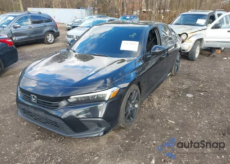 2022 Honda Civic Sport z USA, uszkodzony, nr VIN 2HGFE2F51NH572189